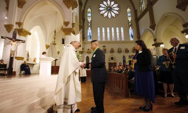 Bishop honors volunteers for their service