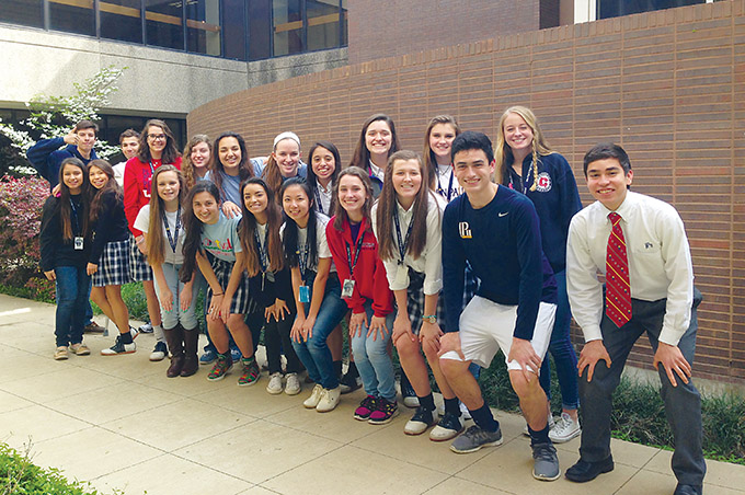 Started in 2008 by three students, the Pro-Life Club at John Paul II High School has grown to have more than 200 members, meeting twice monthly to focus on bringing awareness to life issues.