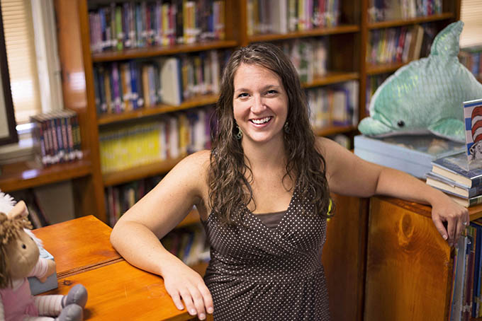 After serving as the Kindergarten teacher at St. Mary of Carmel Catholic School, Kaitlyn Aguilar will take over as principal beginning in the fall. (JENNA TETER/The Texas Catholic)