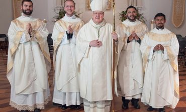 Four men ordained as Diocese of Dallas priests