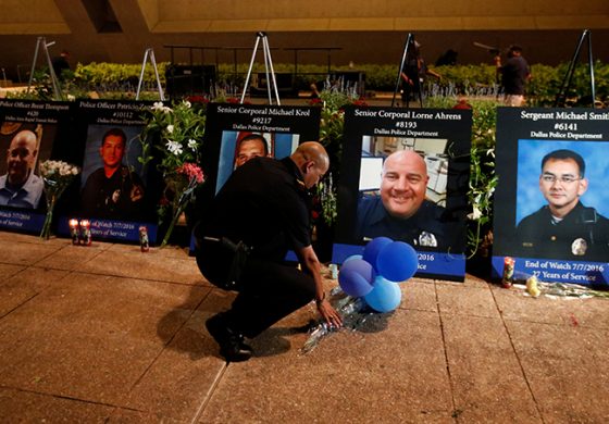 City mourns, celebrates lives of fallen officers (VIDEO)