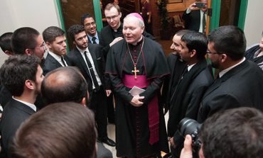 Laughter, prayers welcome new bishop to Dallas