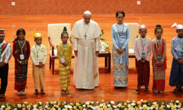 Respect the rights of all groups, pope tells Myanmar's leaders