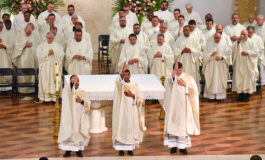 Bishop Burns ordains three new priests for the diocese