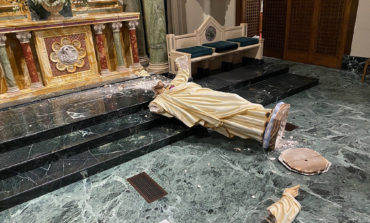 Vandalism at El Paso Cathedral destroys nearly 90-year-old statue of Jesus