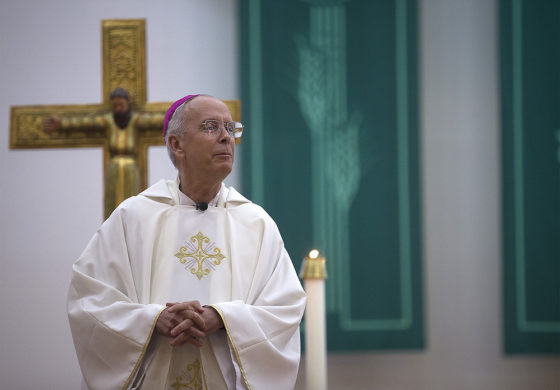 Bishop Seitz, out of quarantine, says care for others is part of faith