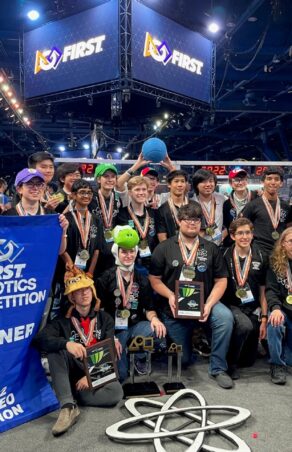 Cistercian robotics team captures world championship