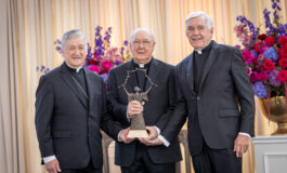 Cardinal Farrell presented 'Spirit of Francis Award' in Dallas
