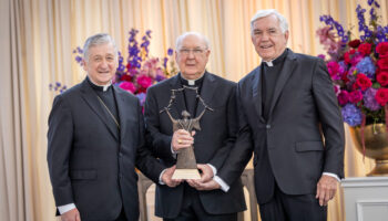 Cardinal Farrell presented 'Spirit of Francis Award' in Dallas