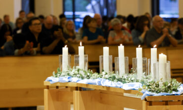 St. Jude community gathers in prayer for peace and healing
