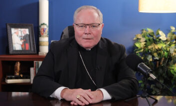 Bishop Burns calls for peace in embattled Holy Land