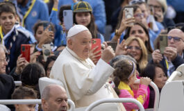 'This is the right moment' to share Gospel joy, pope says