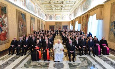 Care for the poor 'cannot be separated' from faith, pope tells ambassadors