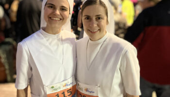 You better believe theses nuns can run -- even wearing their habits