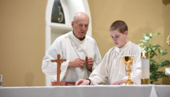 78-year-old altar server passes on love of the Eucharist to the younger generation