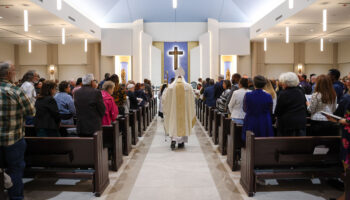 Renovated sanctuary brings Holy Family of Nazareth community together in faith